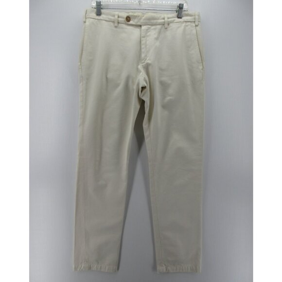 Ian Velardi Pants 32 Chino Straight Trousers Preppy Italy 32X32 * - Picture 1 of 14